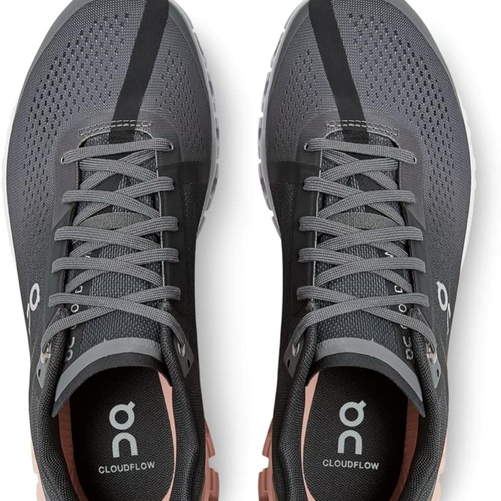 ON Women’s Cloudflow Rock Rose Sneaker! - Picture 4 of 12